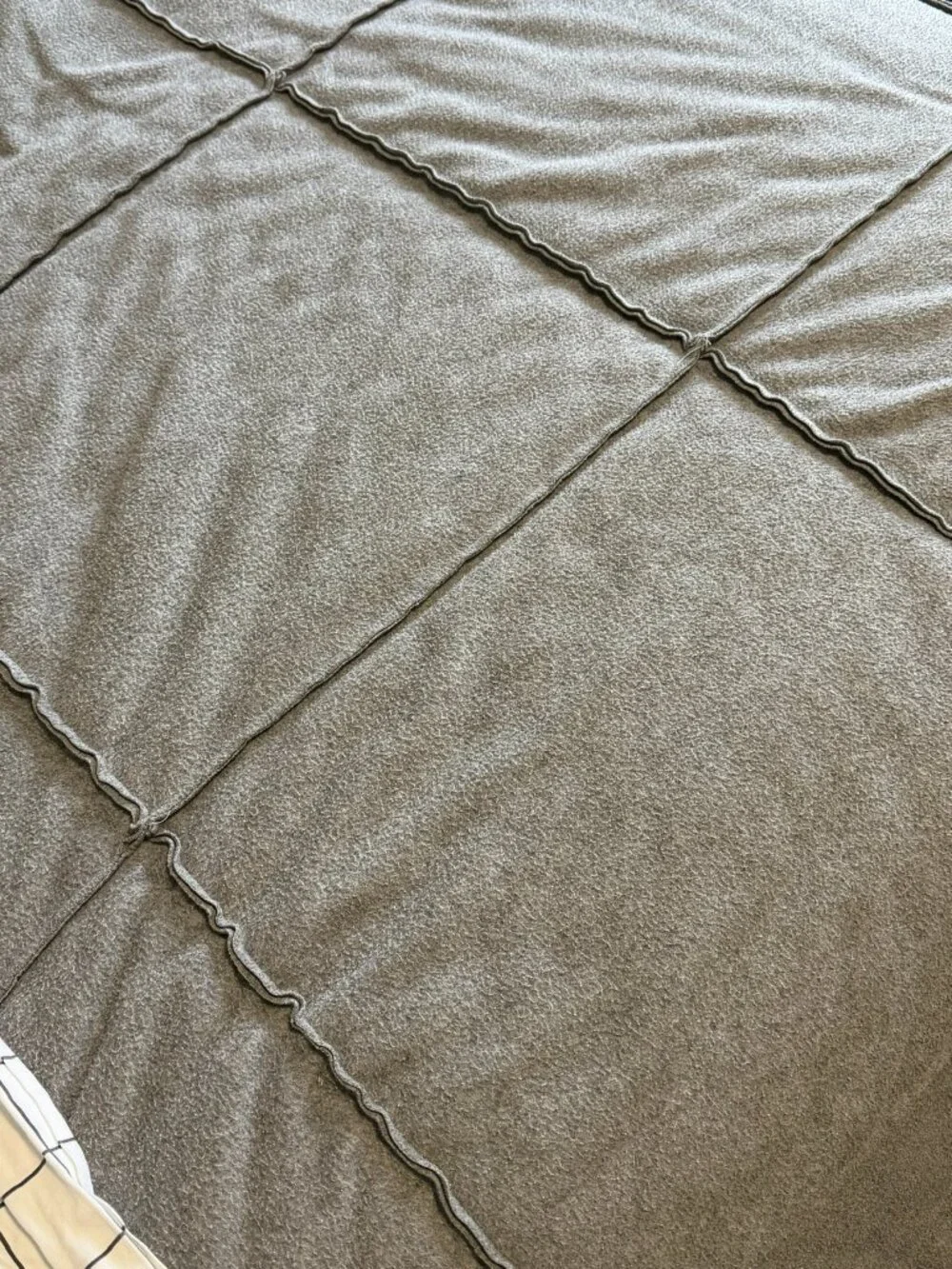 Pottery Barn Teen Sweatshirt Comforter and Pillow Shams Bedding Set